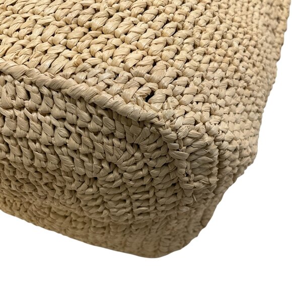 Yves Saint Laurent Le 5A7 Raffia Hobo Crossbody Bag - Picture 7 of 10